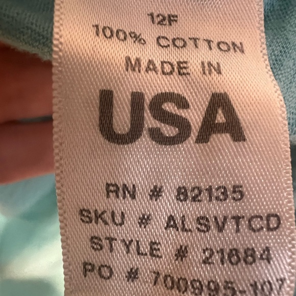 Fresh Produce Lightweight Draped Long Line Open Front Cardigan size m/L Blue - Picture 7 of 12